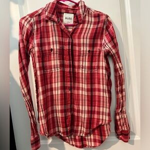 Mudd Long Sleeve Button Up Shirt Size S